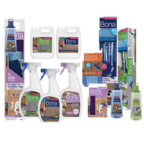 Bona Cleaners - Made in Sweden - Family of Bona Floor Cleaner Products - by Trend Building, Manila, Philippines